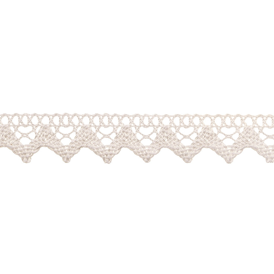 Veno Klöppelspitze 20 mm – Meterware (10cm)