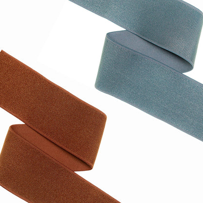 Veno Velours-Elastic 40 mm – Meterware (10cm) – Verschiedene Farben