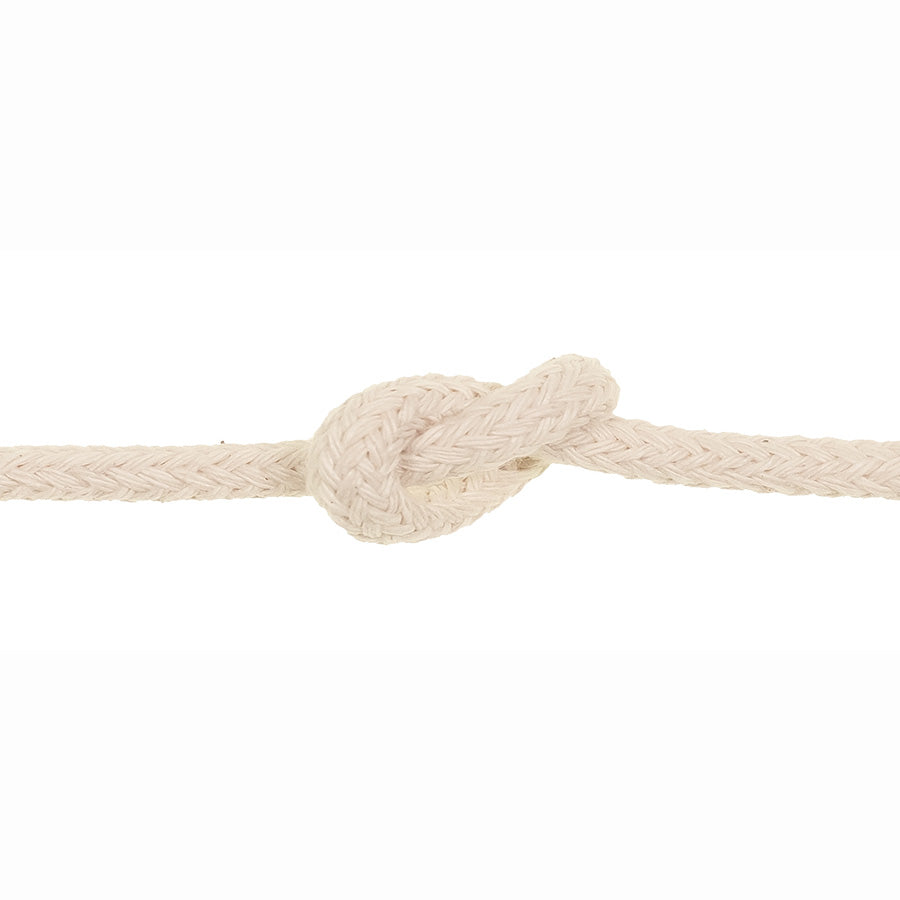 Veno Kordel geflochten natur 6 mm – Meterware (10cm)