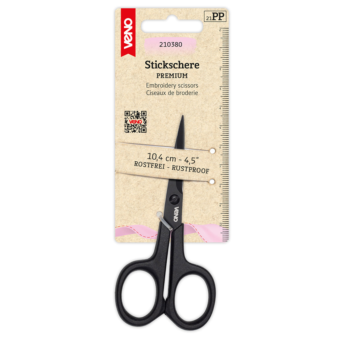 Veno Premium-Stickschere 4,5" 10,4 cm