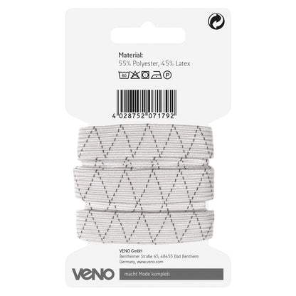 Veno Breit Elastic SB 12 mm weiß