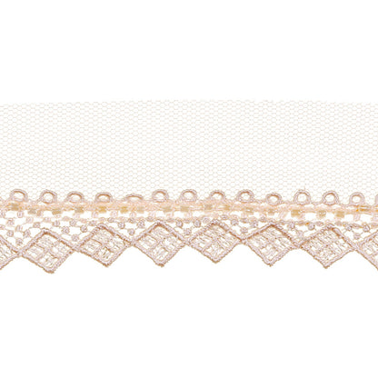 Veno Spitze mit Perlen – Meterware (10cm)