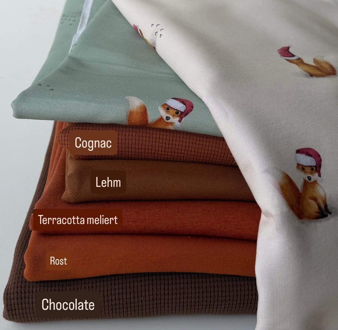 Weihnachtsrosti dunkel | Jersey &amp; French Terry (BIO)