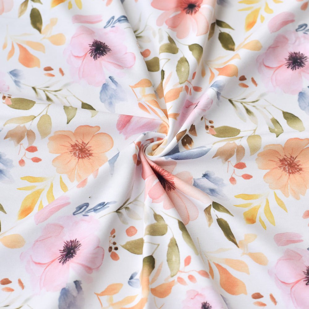 Aquarellgarten | Jersey &amp; French Terry (BIO)