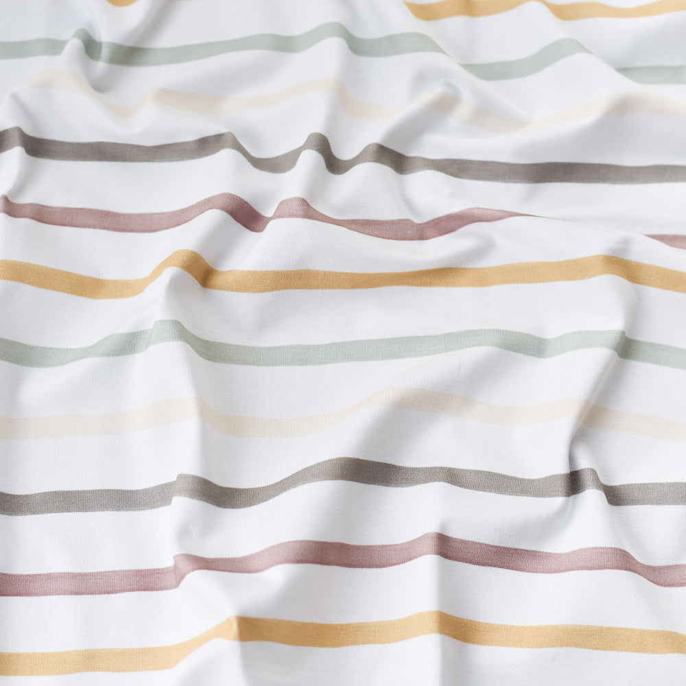 Brush Lines Rosé | Jersey &amp; French Terry (BIO)