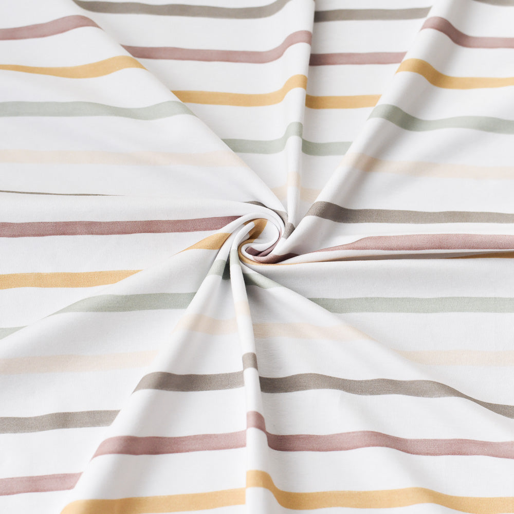 Brush Lines Rosé | Jersey & French Terry (BIO)