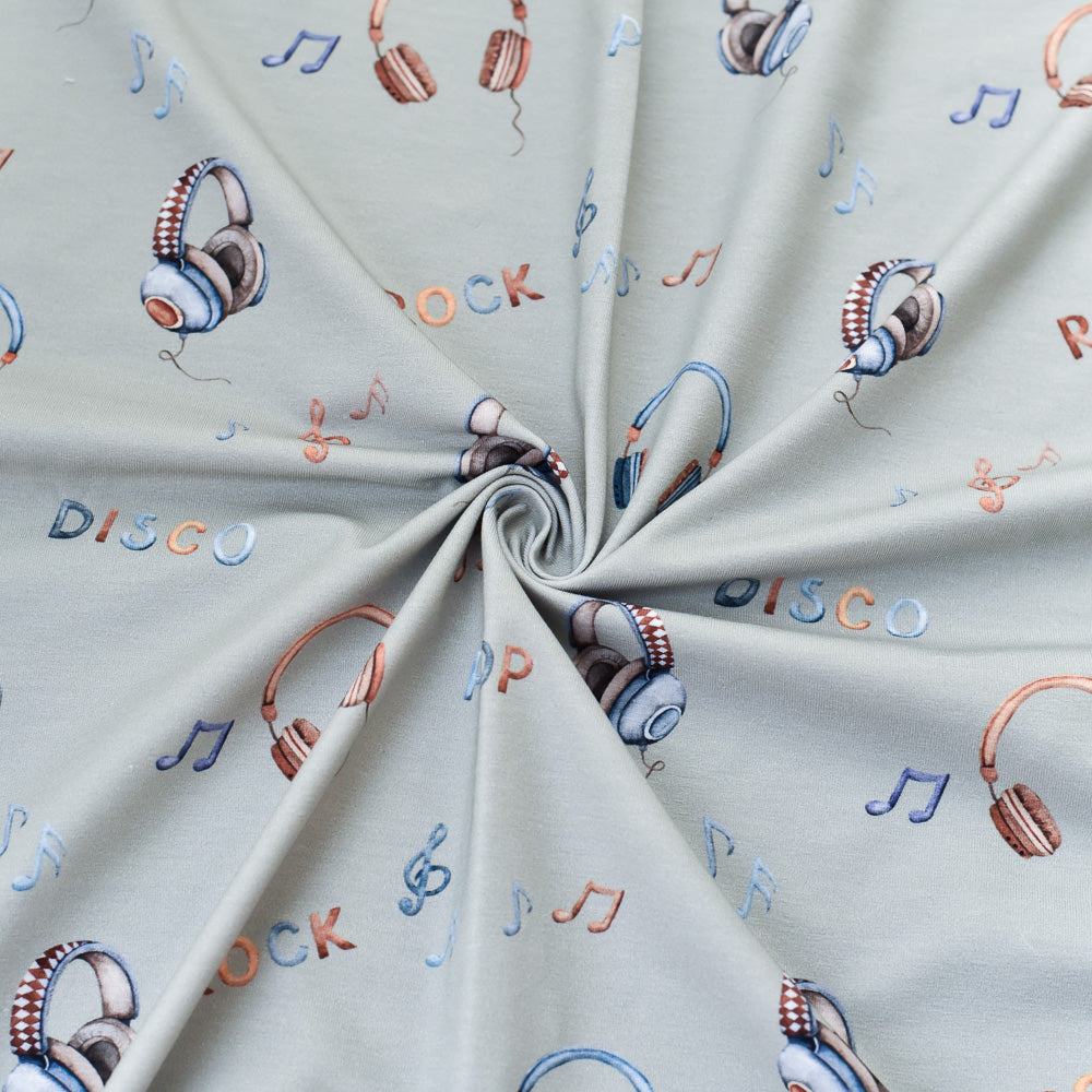 Drop the beat dunkel | Jersey & French Terry (BIO)