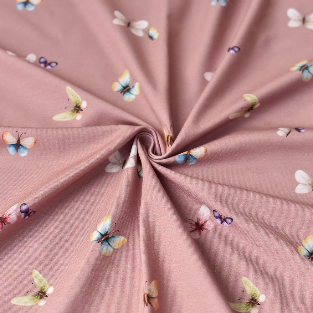 Flattertanz dunkel (Schmetterling) | Jersey & French Terry (BIO)