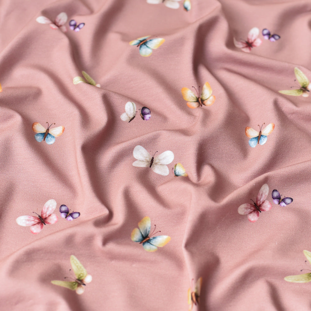 Flattertanz dunkel (Schmetterling) | Jersey &amp; French Terry (BIO)