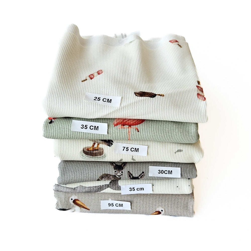 Restepaket Rib-Jersey
