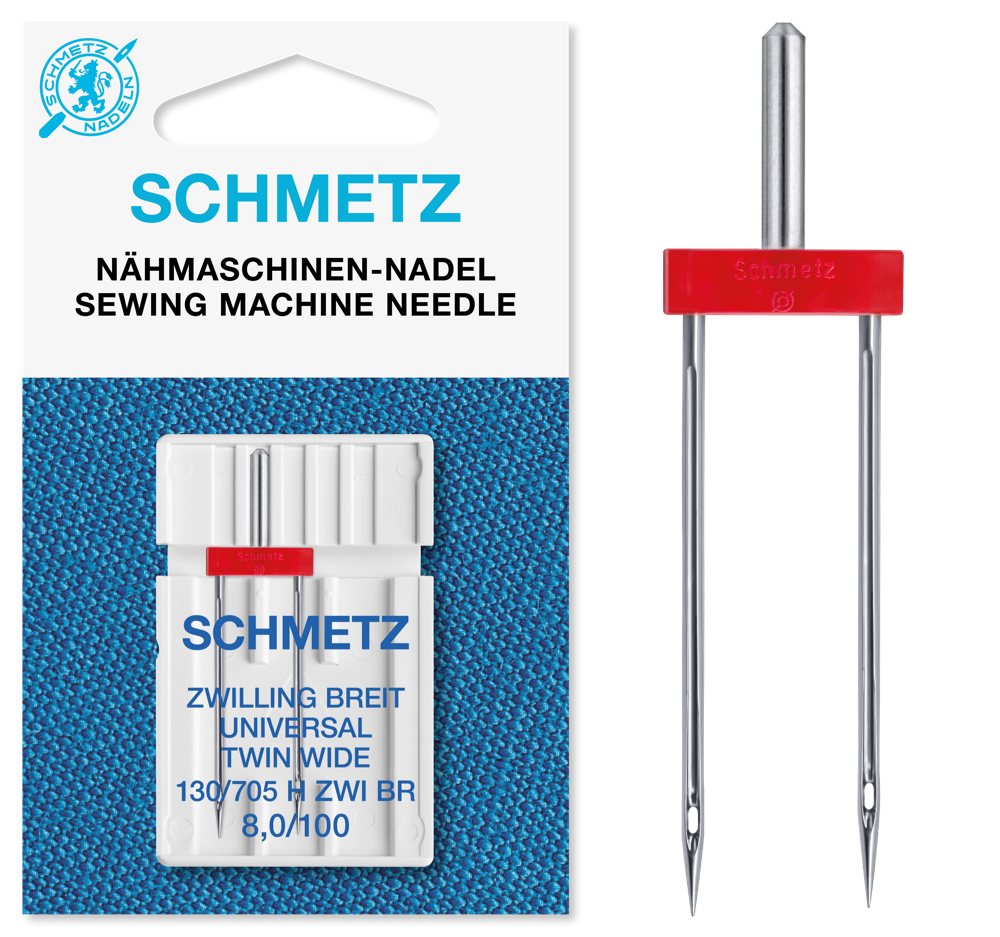 Schmetz Zwillings-Universal Extra Breit 100/16 8.0