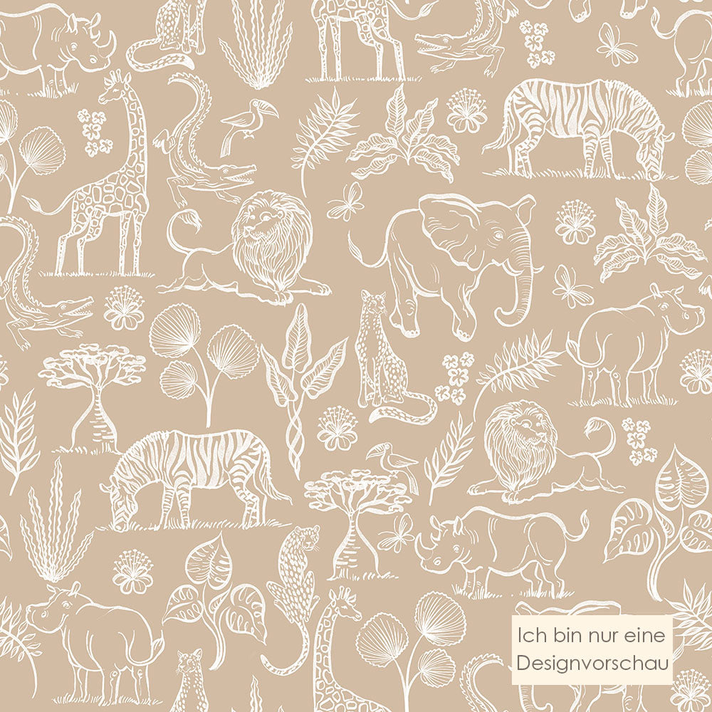 Safarimania dunkel | UV Bade-Lycra Vorbestellung