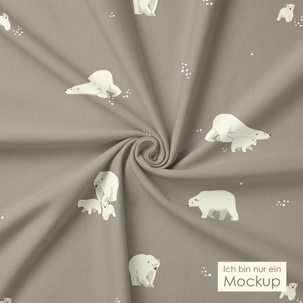 Schneegestöber dunkel | Jersey & French Terry (BIO)