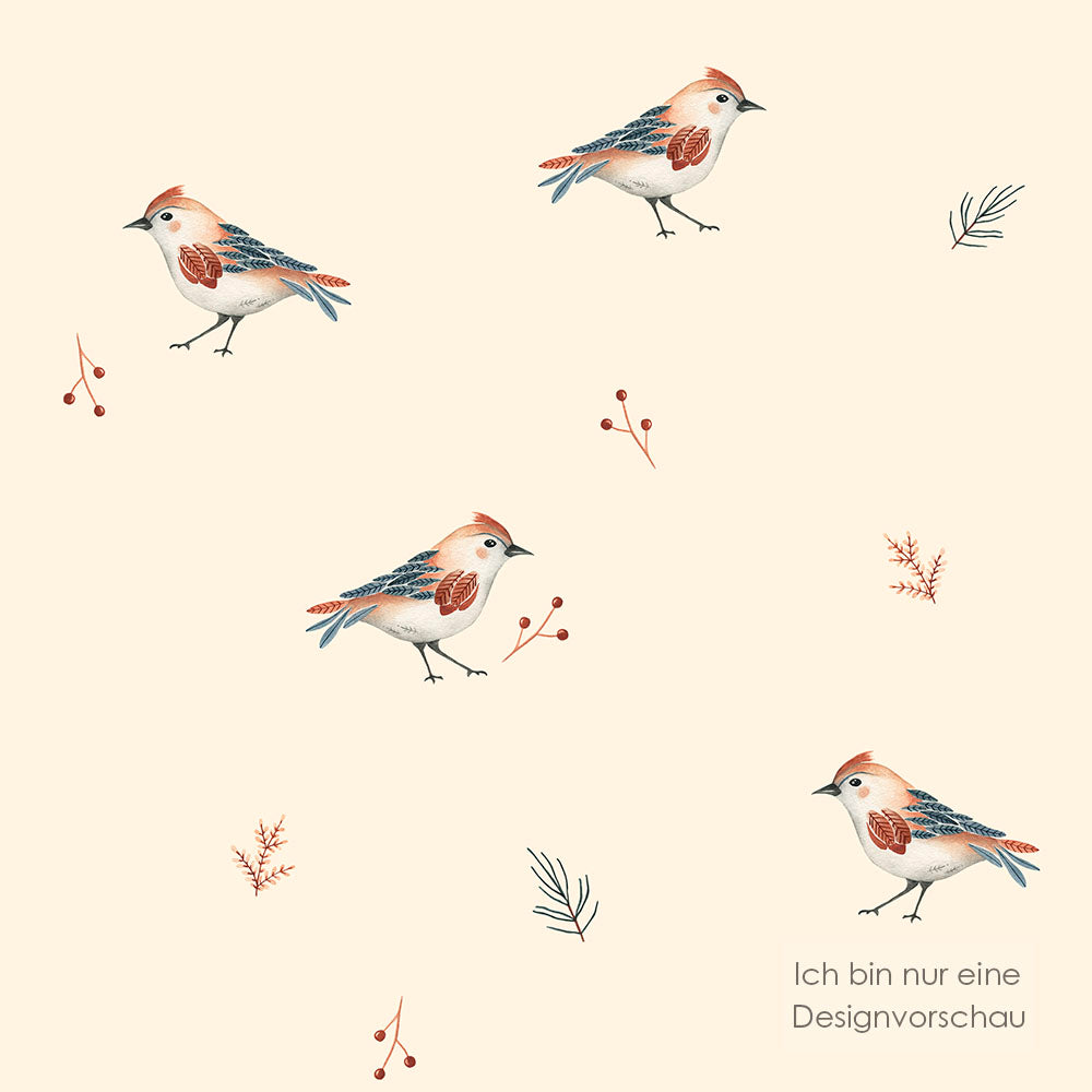 Waldgezwitscher hell (Vogel) | UV Bade-Lycra Vorbestellung