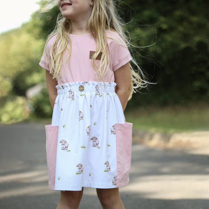 Jersey &amp; French Terry (BIO) | Wilma die Wollige hell (Schaf)