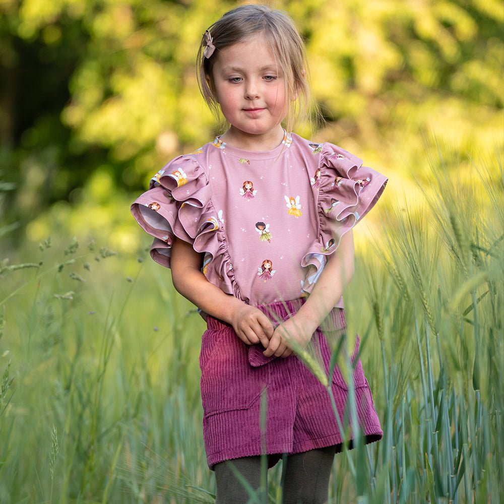 Wunschfunkeln rosa (Fee) | Jersey &amp; French Terry (BIO)