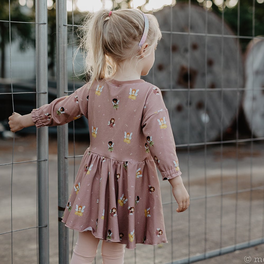 Wunschfunkeln rosa (Fee) | Jersey &amp; French Terry (BIO)