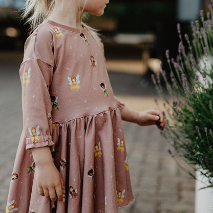 Wunschfunkeln rosa (Fee) | Jersey &amp; French Terry (BIO)