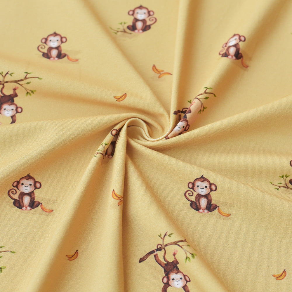 Artie der Alberne dunkel (Affe) | Jersey &amp; French Terry (BIO)