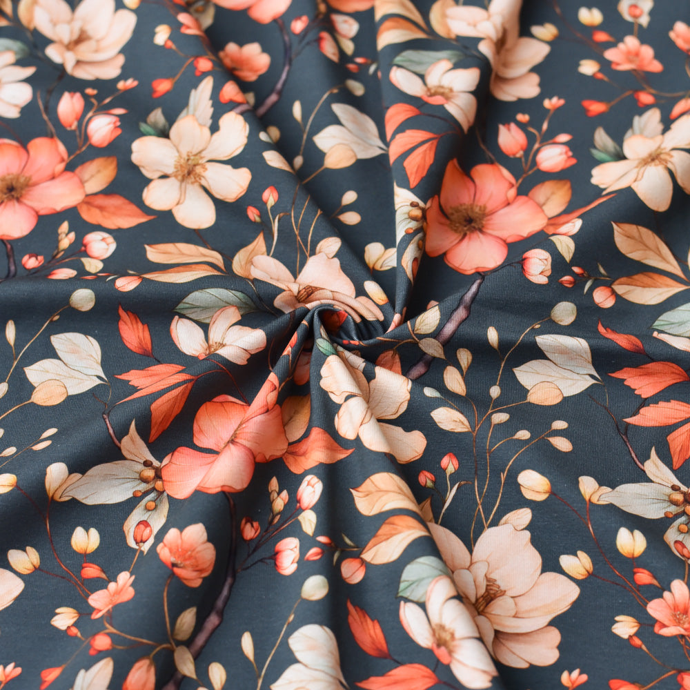 Botanic Garden dunkel | Jersey &amp; French Terry (BIO)