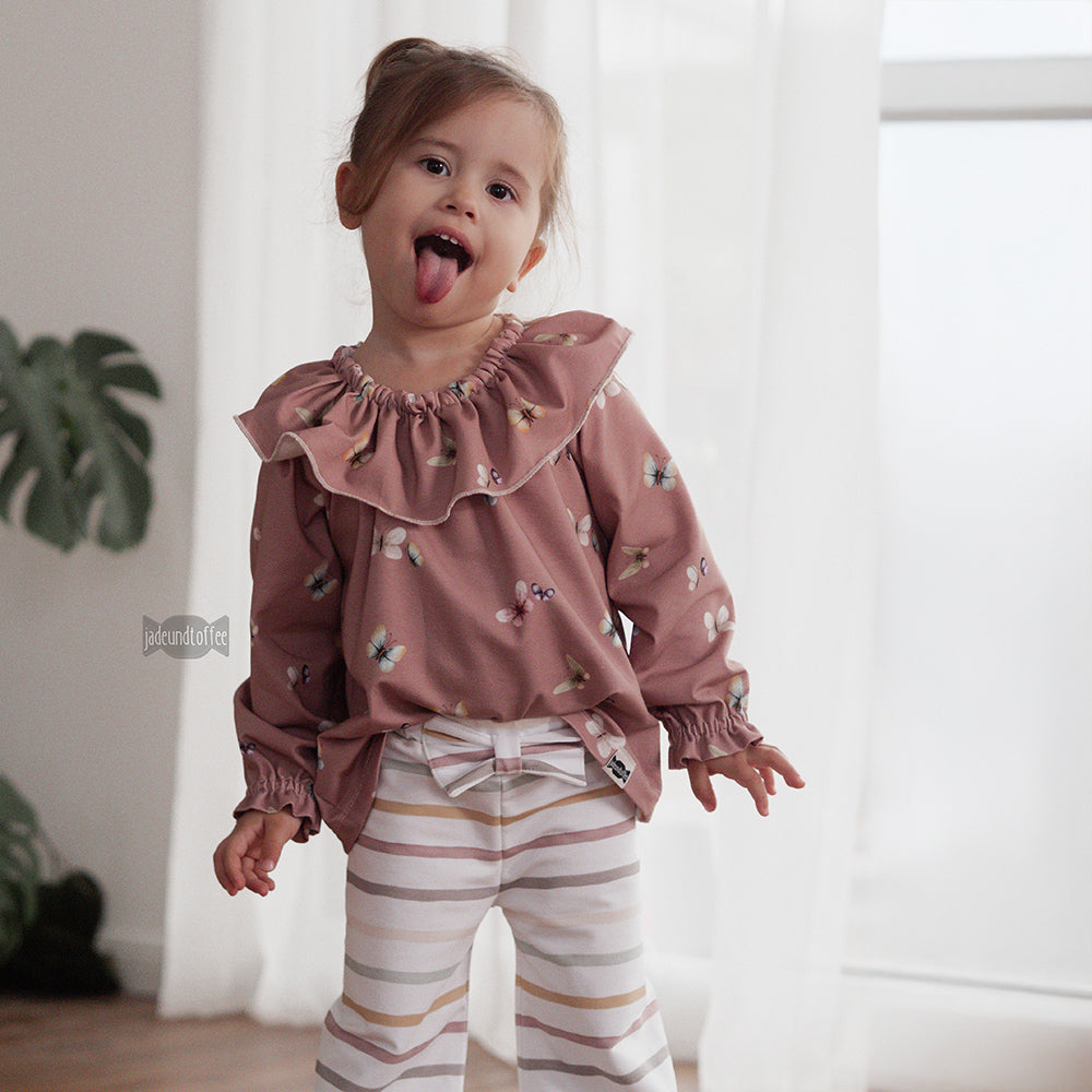 Flattertanz dunkel (Schmetterling) | Jersey &amp; French Terry (BIO)