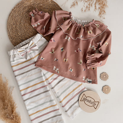 Flattertanz dunkel (Schmetterling) | Jersey &amp; French Terry (BIO)