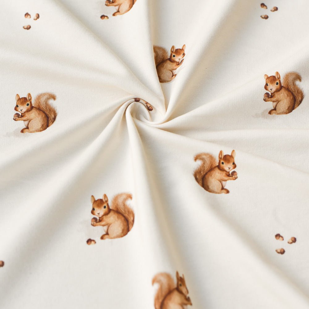 Ecki der Eicheldieb hell (Eichhörnchen) | Jersey & French Terry (BIO)