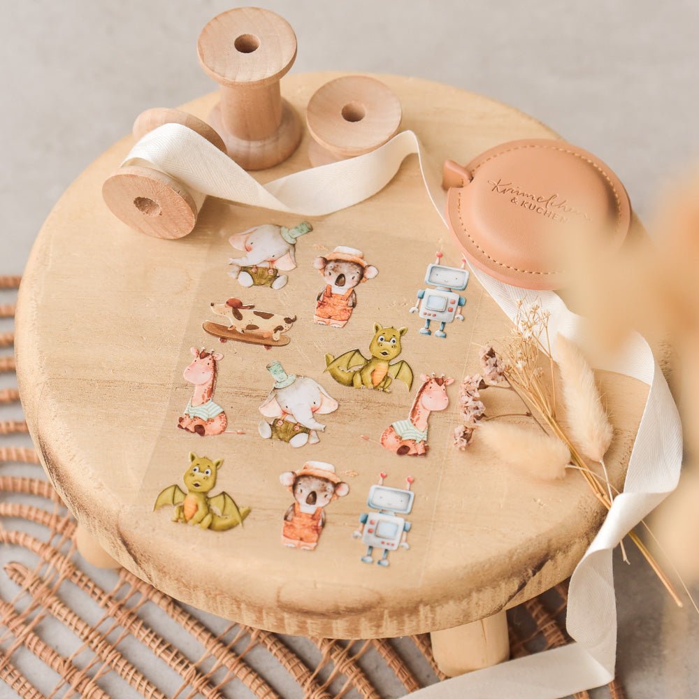 Rub-On-Sticker | Fabeltiere