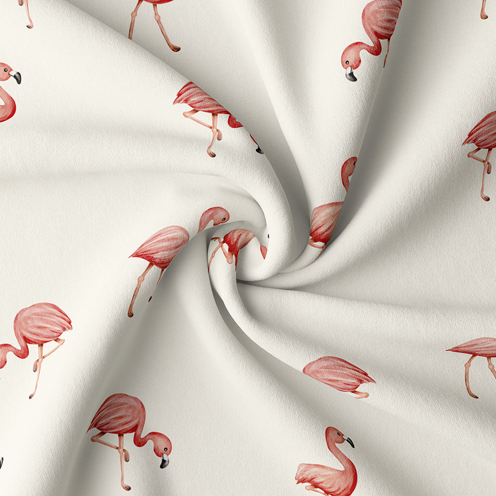 Flamingo hell | Bio-Stoffe