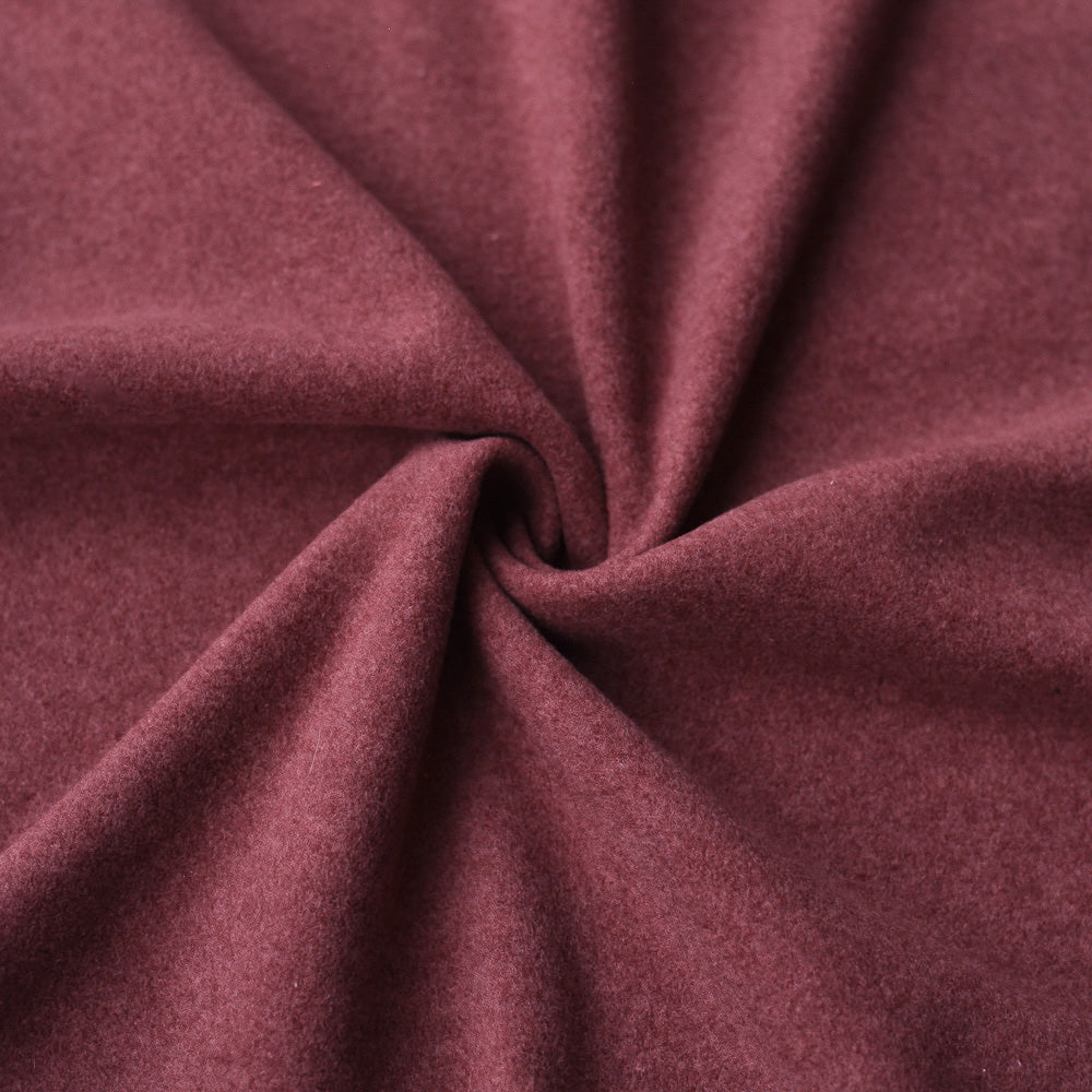 Bio Baumwoll-Fleece | Rotwein