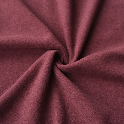 Bio Baumwoll-Fleece | Rotwein