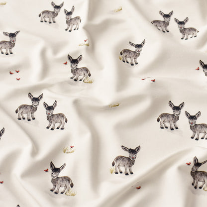 Jersey &amp; French Terry (BIO) | Fridolin der Freundliche hell (Esel)