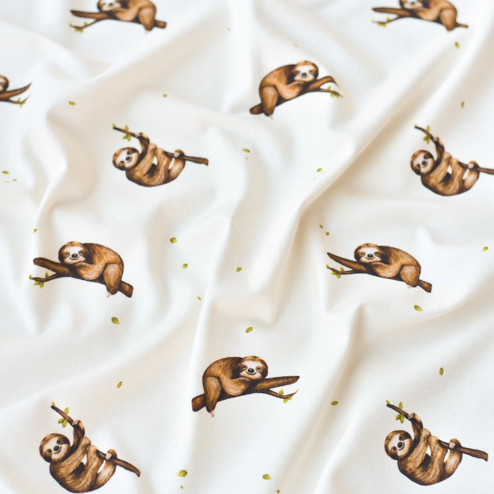 Frieda die Faule hell (Faultier) | Jersey & French Terry (BIO)