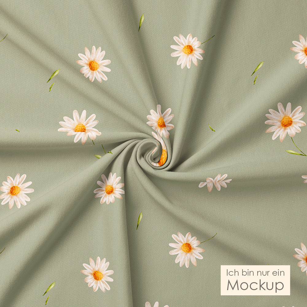 Daisy Days dunkel | Jersey &amp; French Terry (BIO)