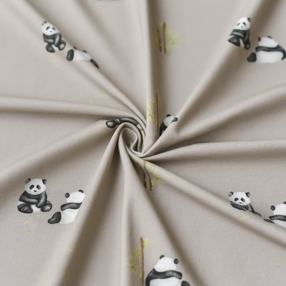 Gisela die Gemütliche dunkel (Panda) | Jersey & French Terry (BIO)