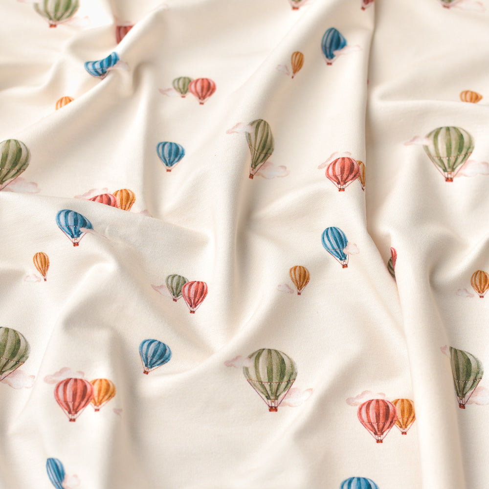 Höhenflug hell (Heißluftballon) | Jersey & French Terry (BIO)