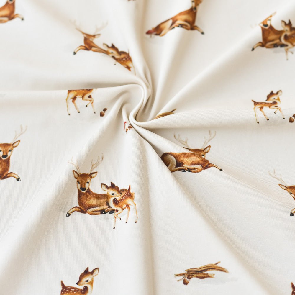 Hugo Hüter des Waldes hell (Hirsch) | Jersey & French Terry (BIO)