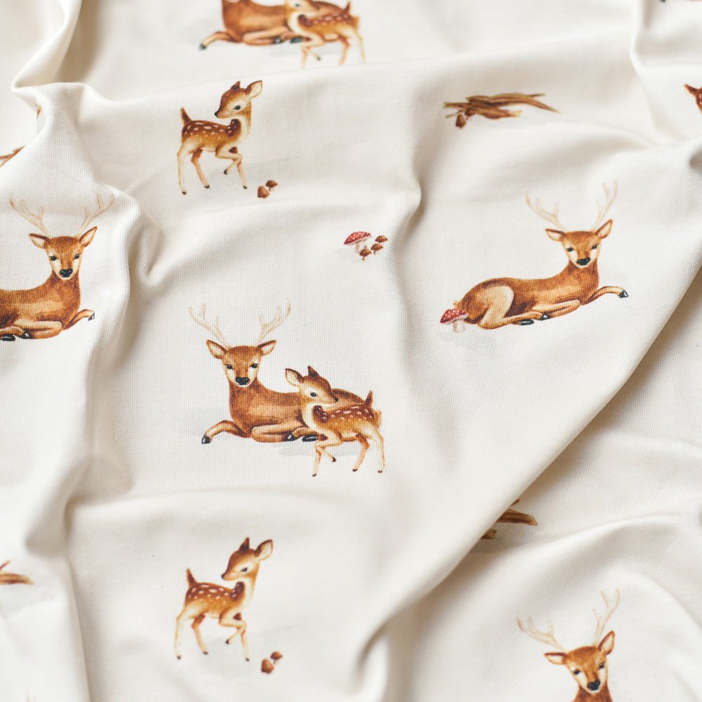 Hugo Hüter des Waldes hell (Hirsch) | Jersey & French Terry (BIO)