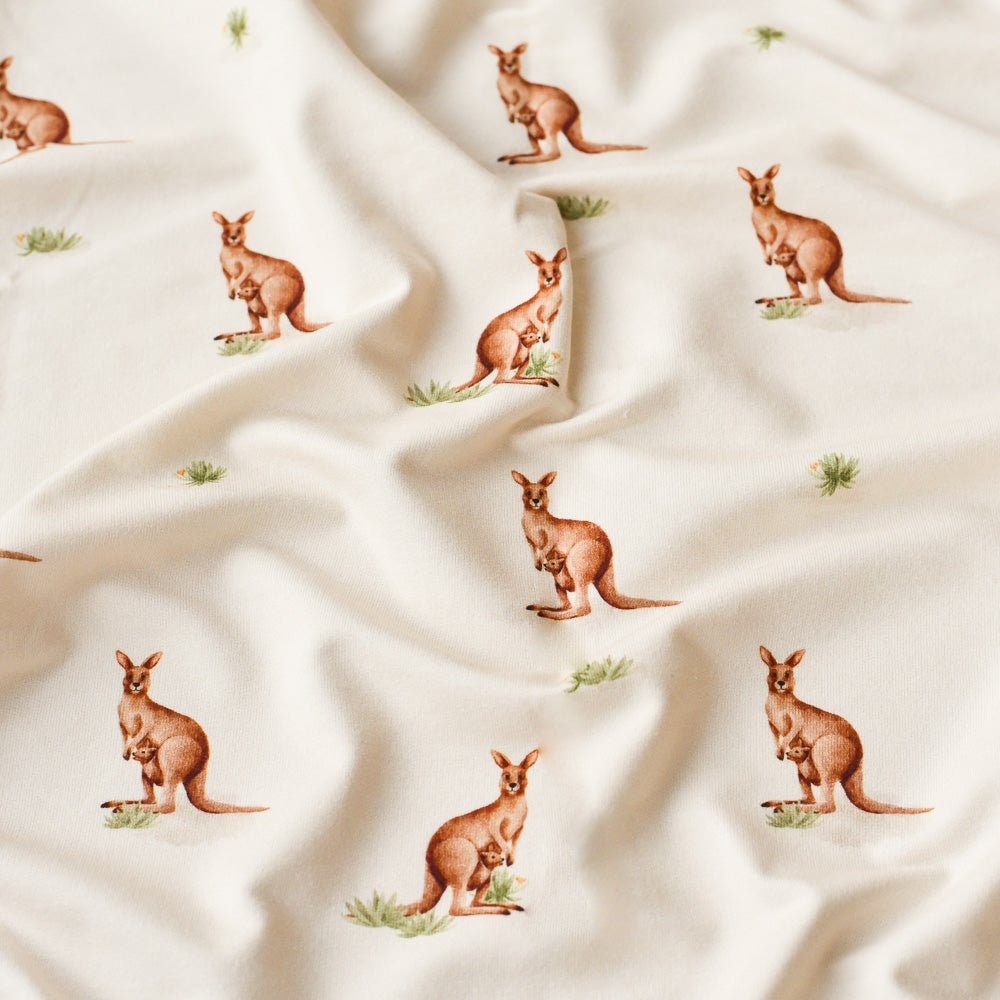 Sydney die Sprunghafte hell (Känguru) | Jersey & French Terry (BIO)