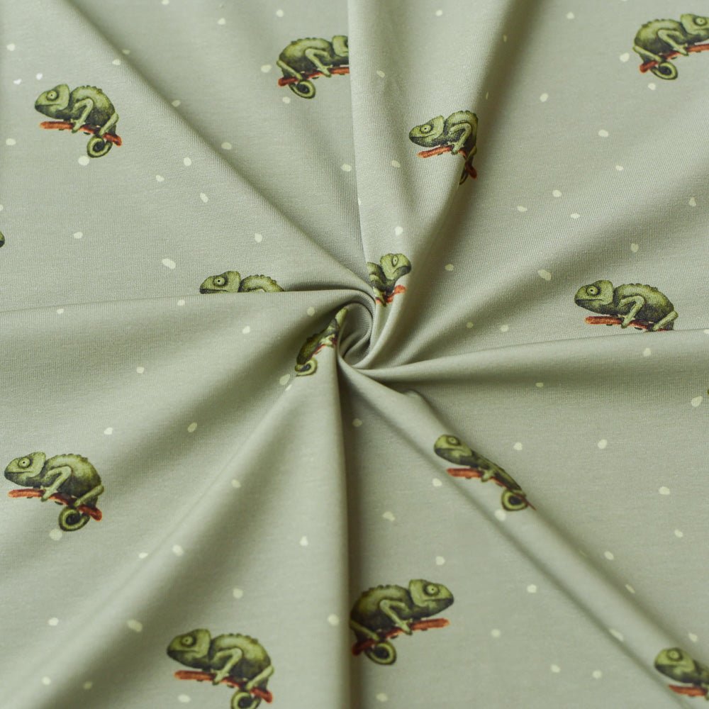 Karla die Kunterbunte dunkel (Chamäleon) |  Jersey & French Terry (BIO)