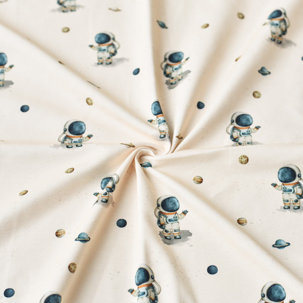 Kosmo auf Mission hell (Astronaut) | Jersey & French Terry (BIO)