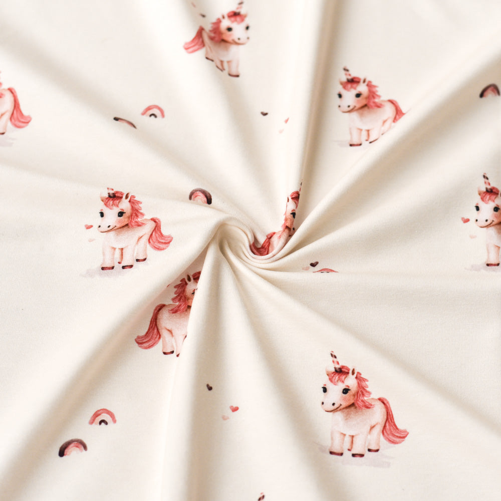 Mirabelle die Magische hell (Einhorn) | Jersey & French Terry (BIO)