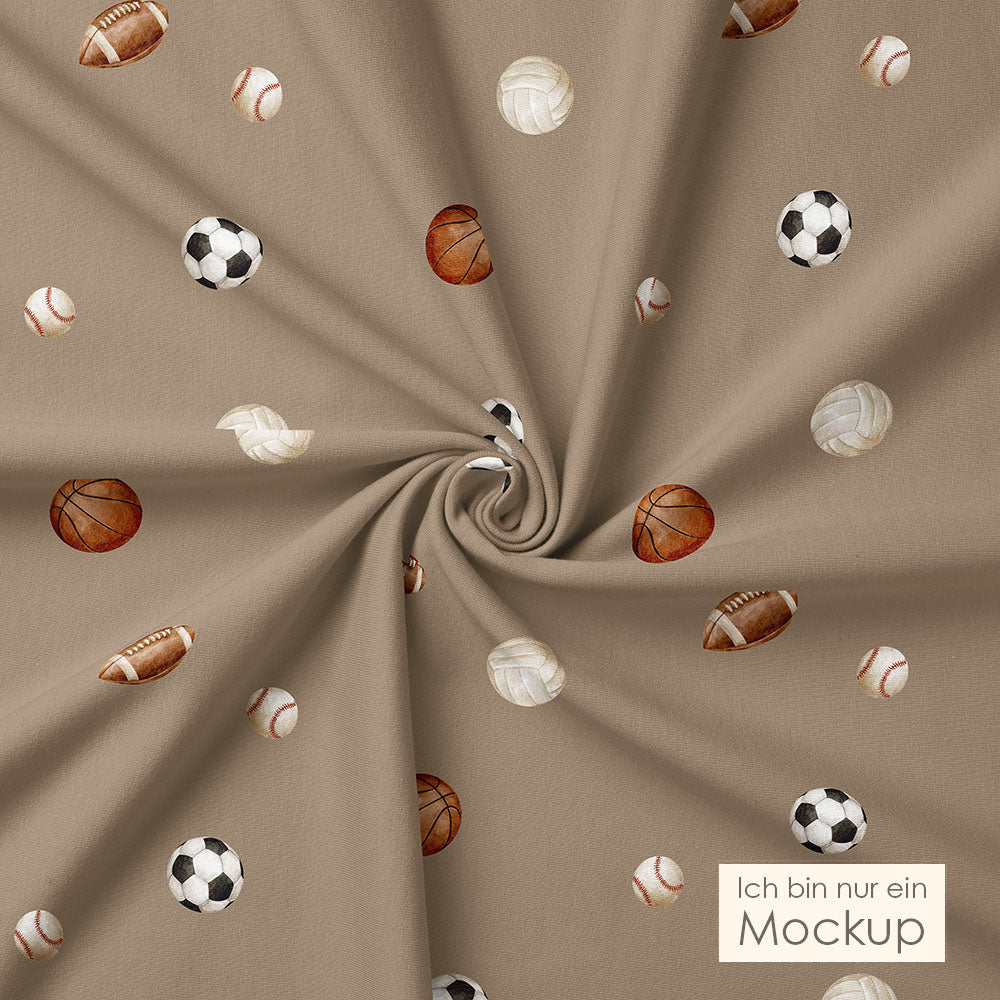 Volltreffer dunkel (Ball) | Jersey &amp; French Terry (BIO)