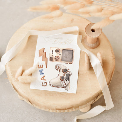 Bügelbild | Game on