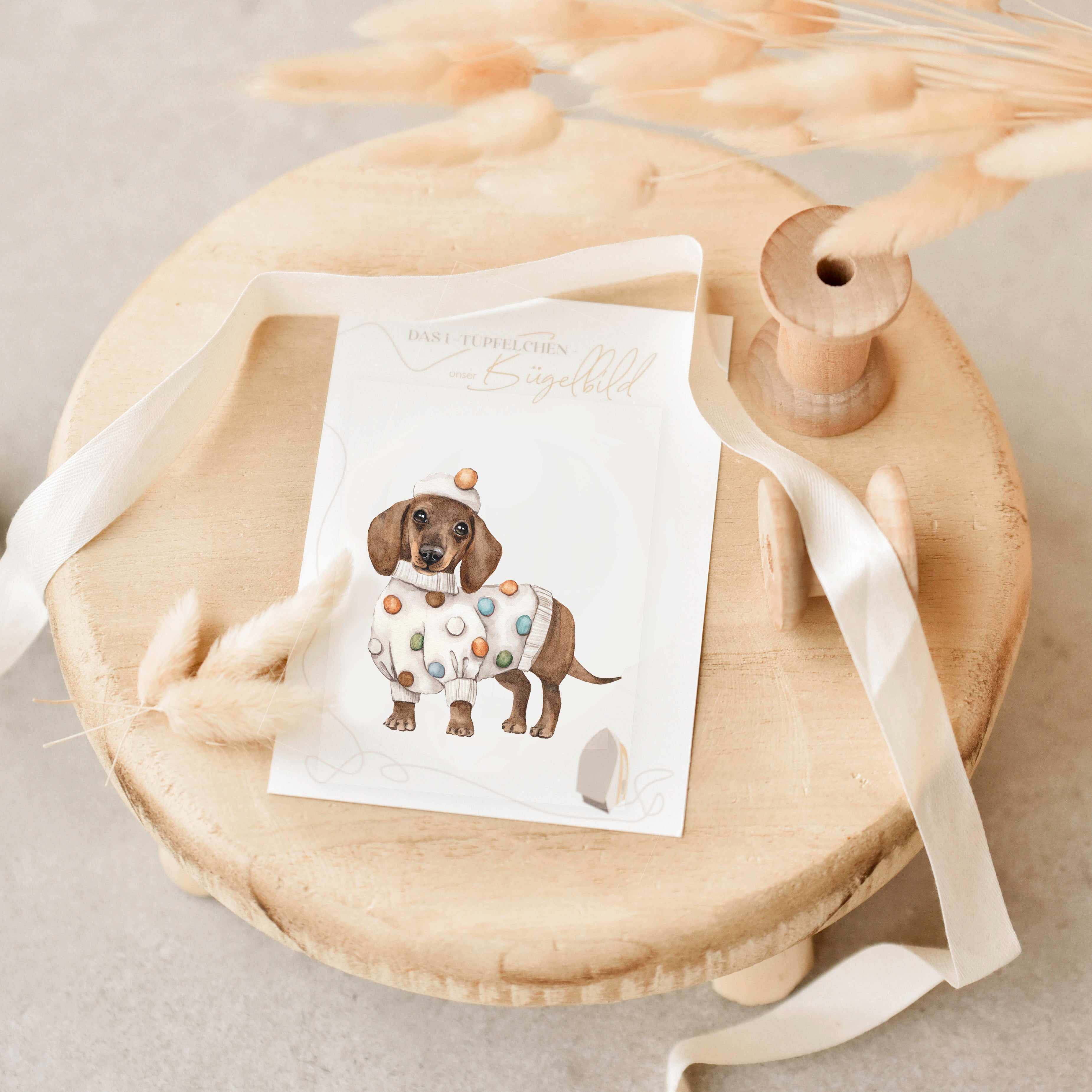 Bügelbild | Knöpfchen