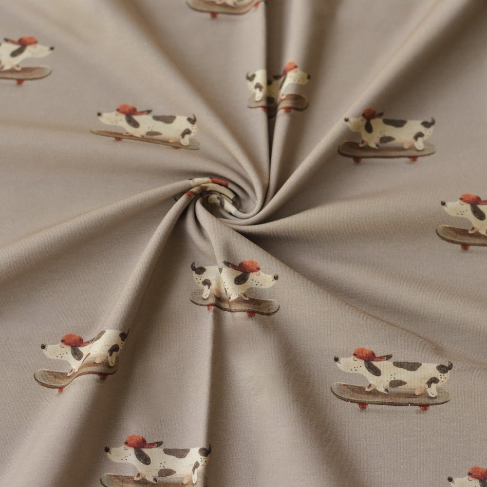 Oskar the Cooldog dunkel (Hund) | Jersey & French Terry (BIO)