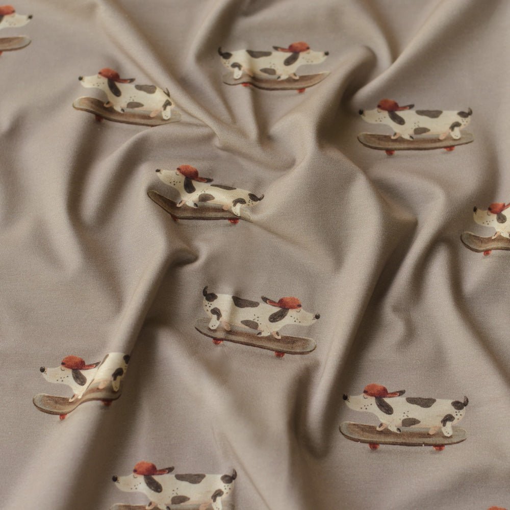 Oskar the Cooldog dunkel (Hund) | Jersey & French Terry (BIO)