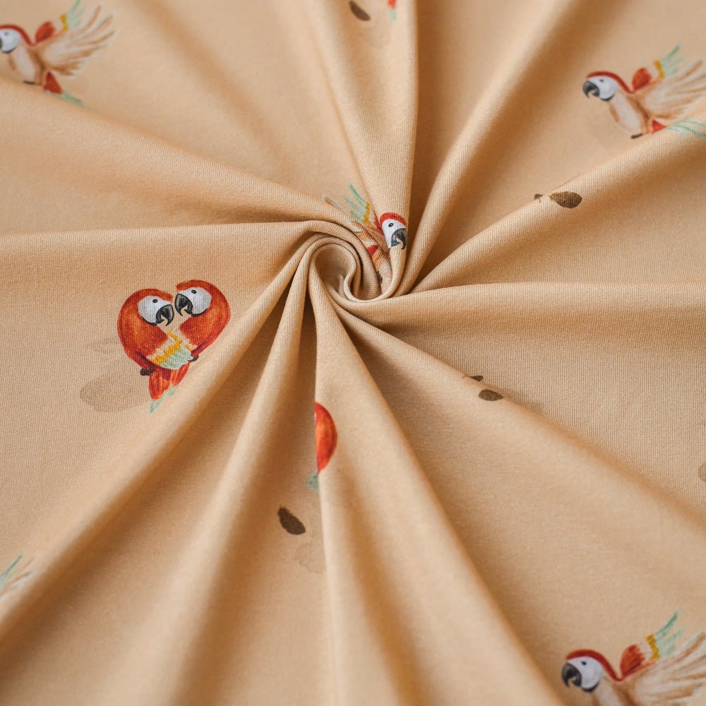 Piet Plapperschnabel dunkel (Papagei) | Jersey  &  French Terry (BIO)