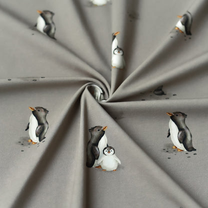 Plitsch &amp; Platsch dunkel (Pinguin) | Jersey  &amp;  French Terry (BIO)