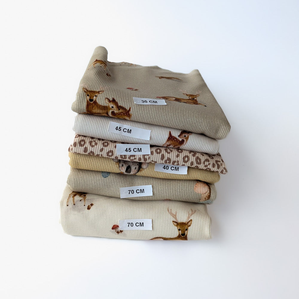 Restepaket Rib-Jersey